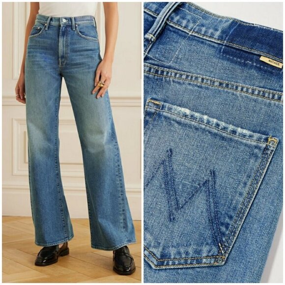 💕MOTHER SUPERIOR💕 The Lasso Sneak Jeans ~ Horsin' Around 31 NWT - Picture 9 of 17